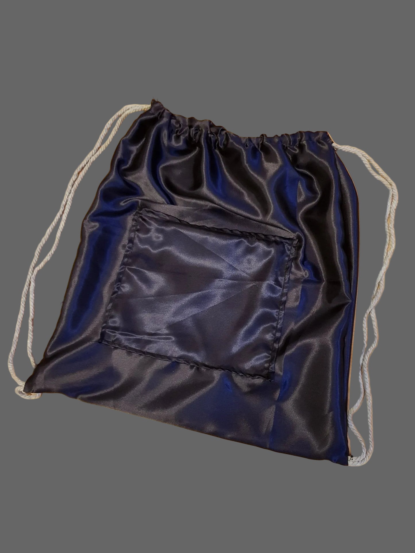 Bag for sport, swim or leisure with front pocket in indigo - YaKeSaYKS
