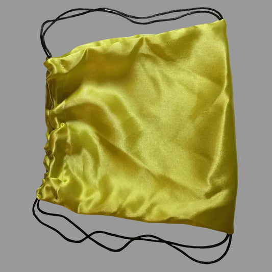 Small gift bag in yellow and also in indigo - YaKeSaYKS
