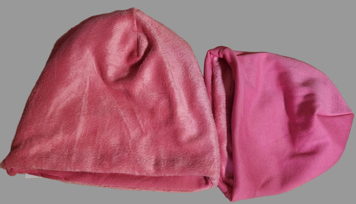 Beanie for teenagers in pink - YaKeSaYKS