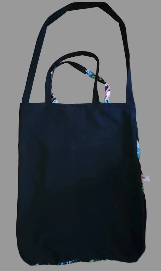 Modern bag with front pocket in mixed colors - YaKeSaYKS
